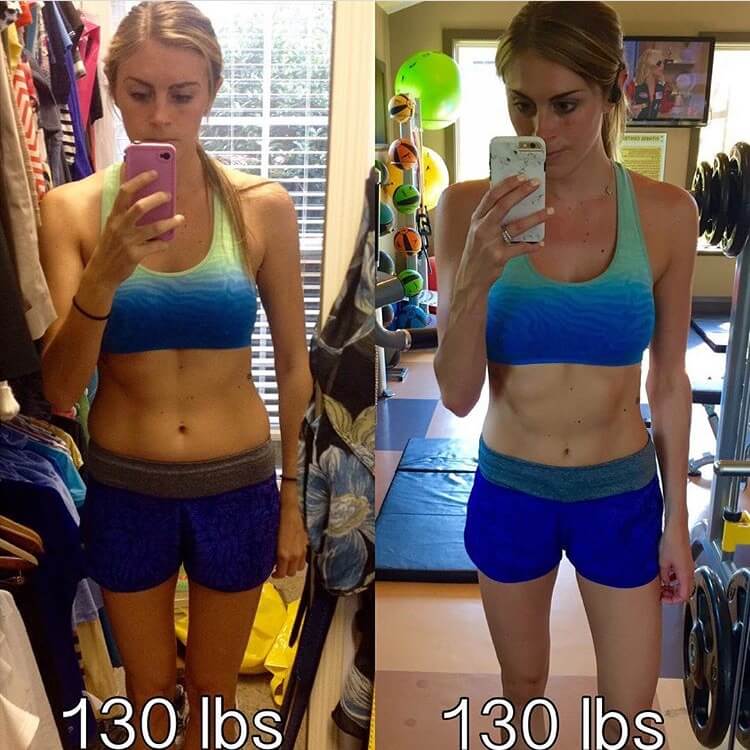 130 lbs progress - Claire Guentz.