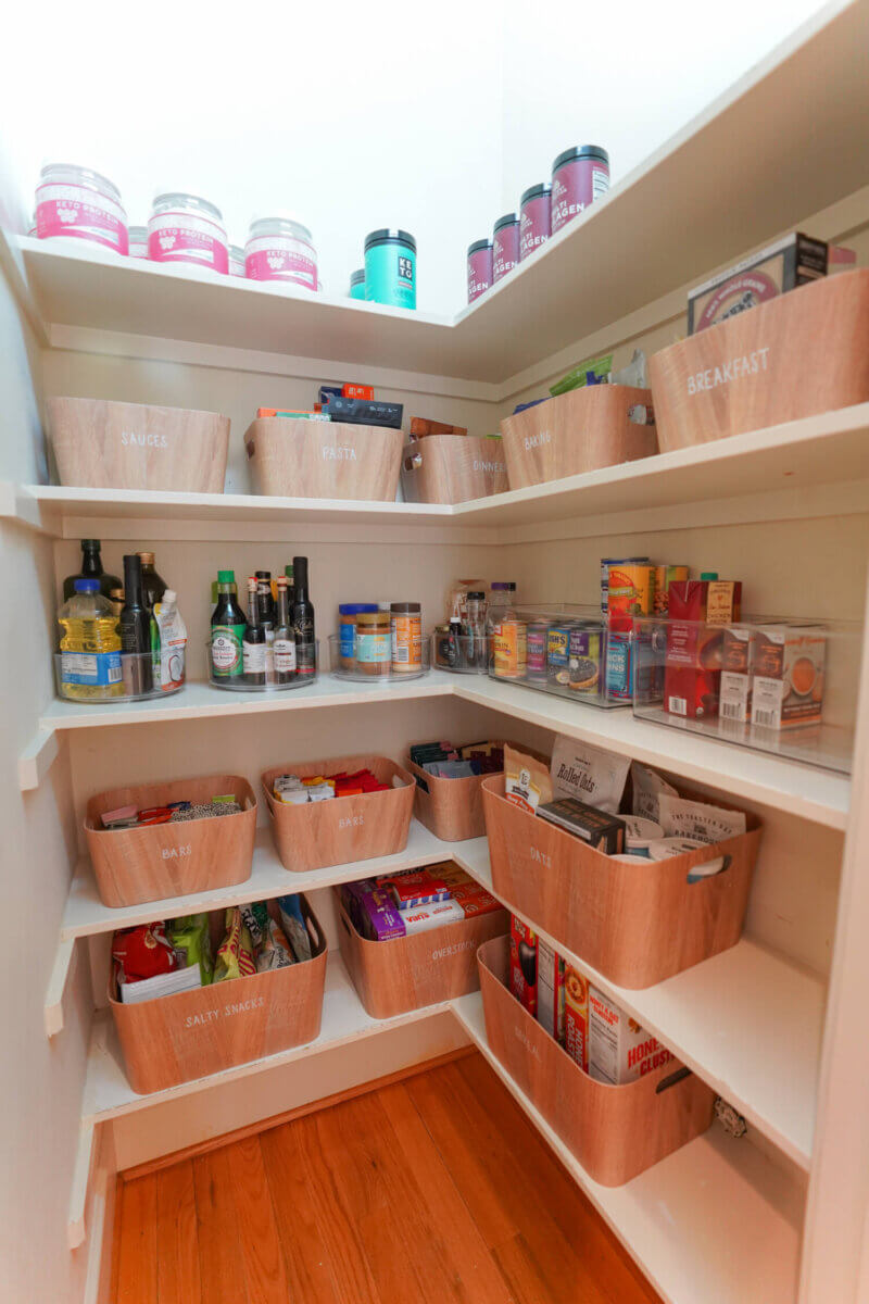 tips for pantry organization Claire Guentz