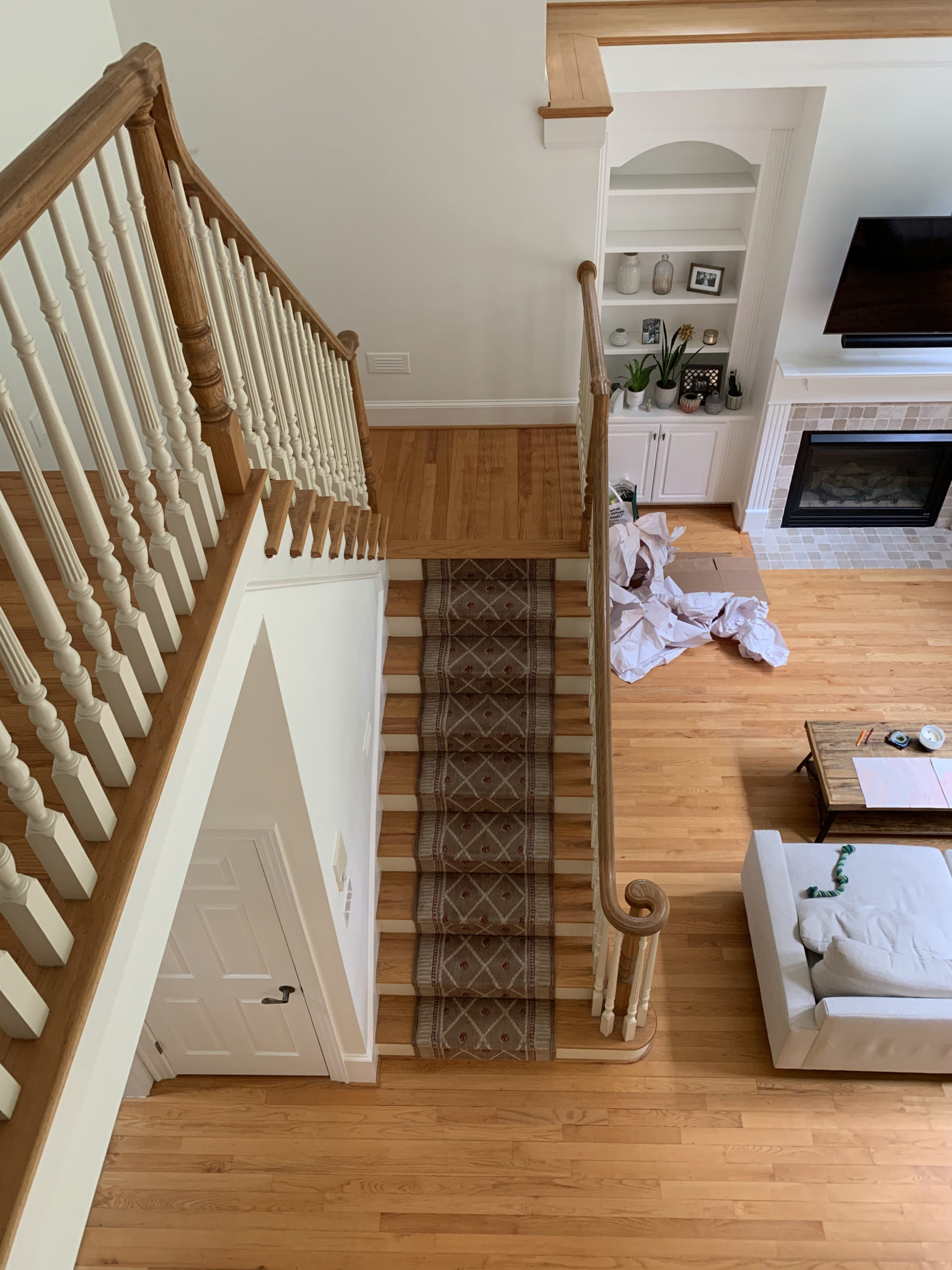 refinishing our hardwood floors Claire Guentz